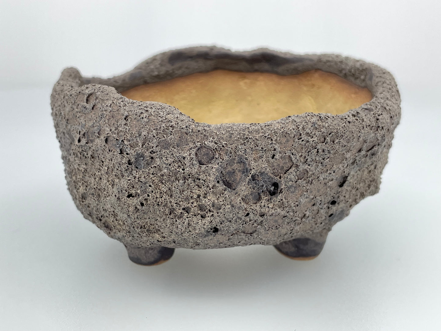 3.8" Wide Lava Accent Pot