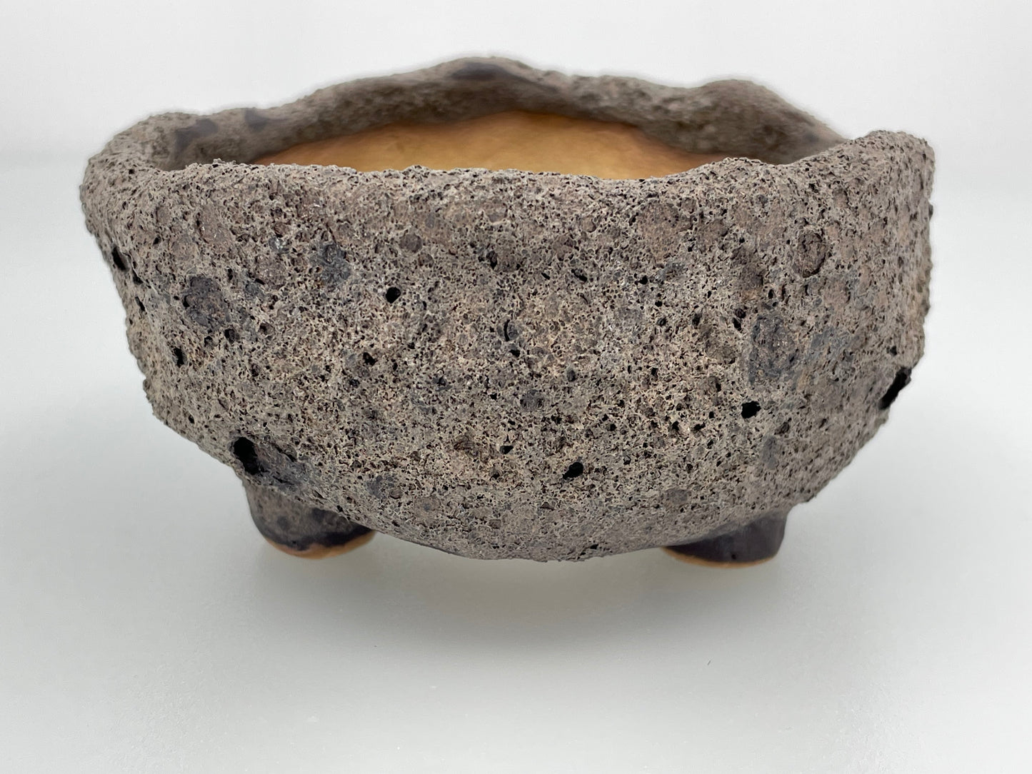 3.8" Wide Lava Accent Pot